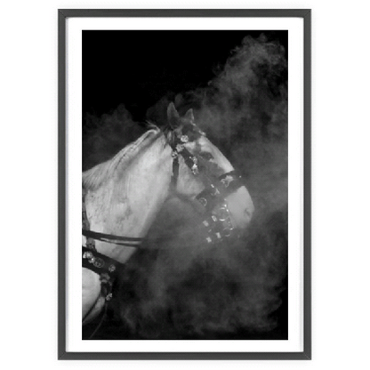 Yeti And Horse-Fine Print-Augmented Reality Wall Art-1111x[ 5 in1]